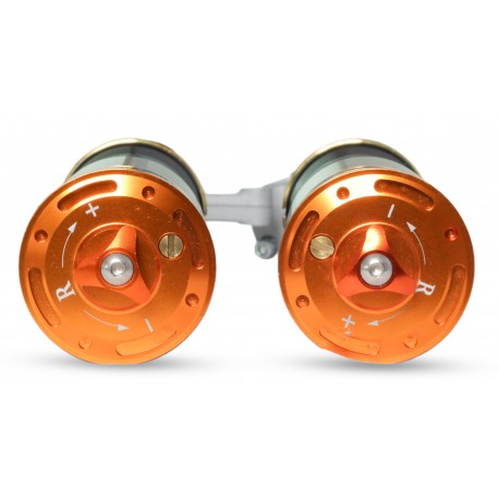 Fourche inversée  hydraulique - VShock - Double réglages - 810mm/820mm
