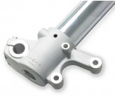 Fourche inversée  hydraulique VShock - Double réglages - 650mm