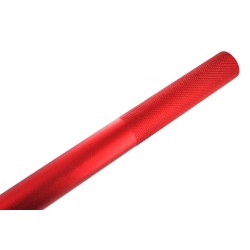 Guidon racing alu sans barre Rouge Rockstar / Pro Taper