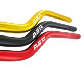 Guidon racing alu sans barre Rouge Rockstar / Pro Taper