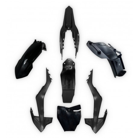 Kit plastique complet - KTM-M - Noir