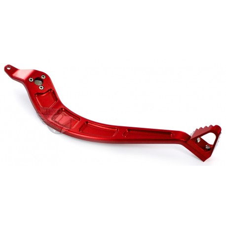 Pedale de Frein CNC Alu Rouge pour Dirt Bike, Pit Bike