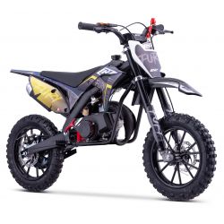 Pocket Bike CRZ Fury Double Pot 49cc 2T 10"/12" - Jaune (2024)