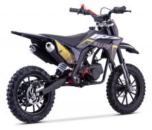 Pocket Bike CRZ Fury Double Pot 49cc 2T 10&quot;/10&quot; - Jaune (2025)
