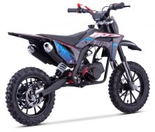 Pocket Bike CRZ Fury Double Pot 49cc 2T 10&quot;/10&quot; - Bleu (2025)