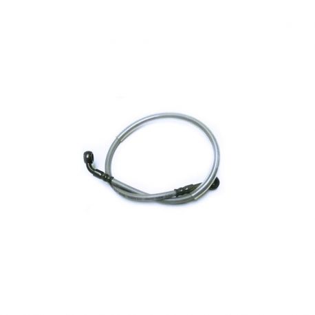 Tubo freno posteriore - angolato 10/10mm - 550mm