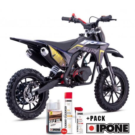 Pocket Bike CRZ Fury 2 tempi 10"/12" - 49cc - Giallo