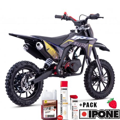 Pocket Bike CRZ Fury 2 tempi 10"/12" - 49cc - Giallo