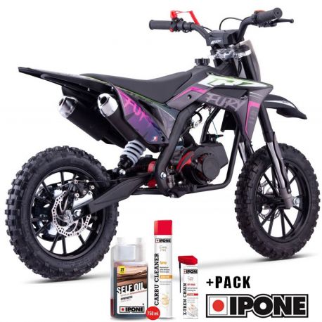Pocket Bike CRZ Fury Double Pot 49cc 2T 10"/12" - Violet (2024)