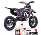 Pocket Bike CRZ Fury Double Pot 49cc 2T 10"/12" - Violet (2024)