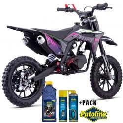Pocket Bike CRZ Fury Double Pot 49cc 2T 10"/12" - Violet (2024)