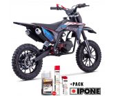 Pocket Bike CRZ Fury Double Pot 49cc 2T 10"/12" - Bleu (2024)