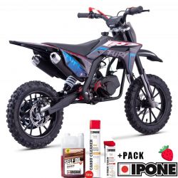 Pocket Bike CRZ Fury Double Pot 49cc 2T 10"/12" - Bleu (2024)