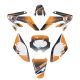 Kit grafiche R-Shot - CRF70 - Arancione