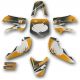 Kit decorazione R-Shot - KLX110 - Arancione