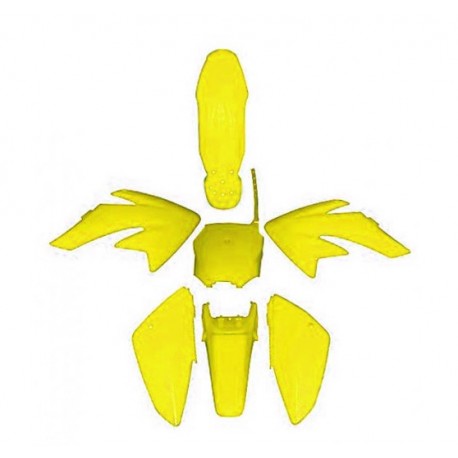 Kit plastique CRF70 Bleu
