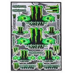 Stickerbogen - Monster Energy