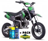 Dirt Bike Rookie 88cc automatique - 10"/12" -  Vert (2024)