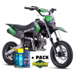 Dirt Bike Rookie 88cc automatique - 10"/12" -  Vert (2024)