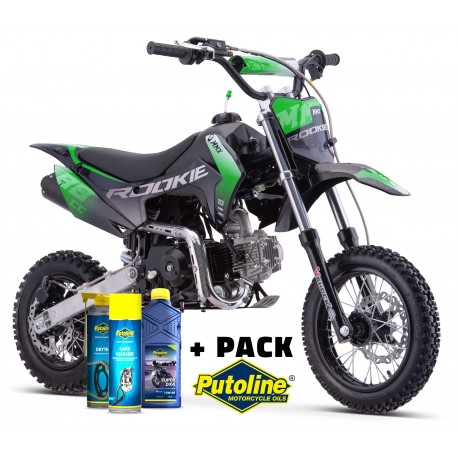 Dirt Bike Rookie 88cc automatique - 10"/12" -  Vert (2024)