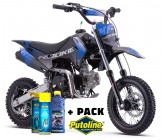 Dirt Bike Mini MX Rookie 125cc - 12"/14" - Bleu (2024)