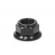 Ecrou d\'axe de roue - Aluminium - Ø12mm - Noir