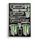 Foglio di adesivi - Monster Energy