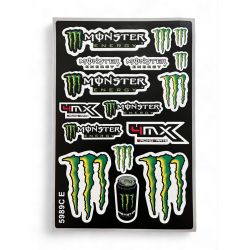 Stickerbogen - Monster Energy