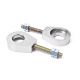 Tendeurs de chaine rond - Aluminium CNC - Ø12mm - Argent