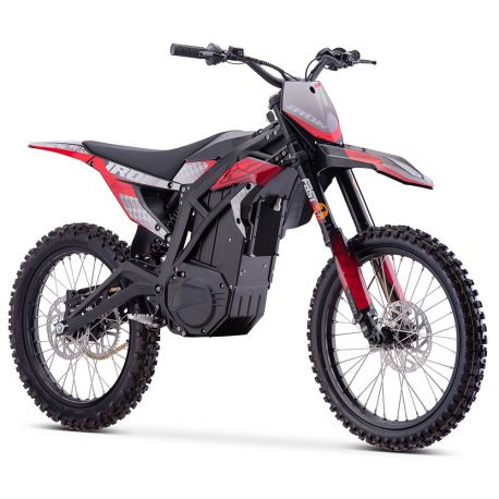 Motocross elettrica - CRZ IRON - 7000w 60V40AH - Rosso