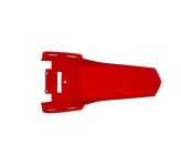 Rear Guard Plastics Kit YCF Black