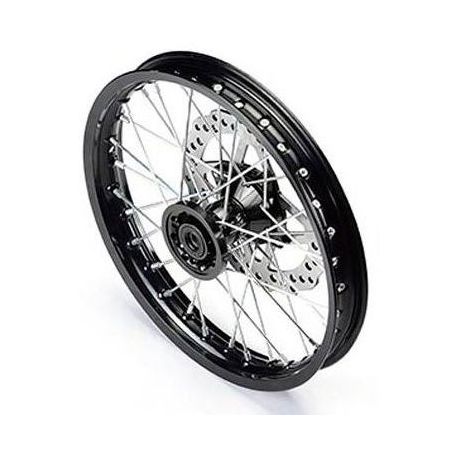 Complete Rim YCF Front 17" BIGY CNC Black (axle 15mm)