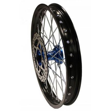 Complete Rim YCF Front 17" BIGY CNC Black (axle 15mm)