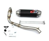 Echappement YCF SCALVINI by Mini 107 Single Alu INOX (Cadre START)