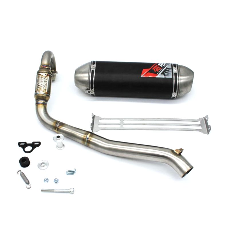 Echappement YCF SCALVINI by Mini 107 Single Alu INOX (Cadre START)