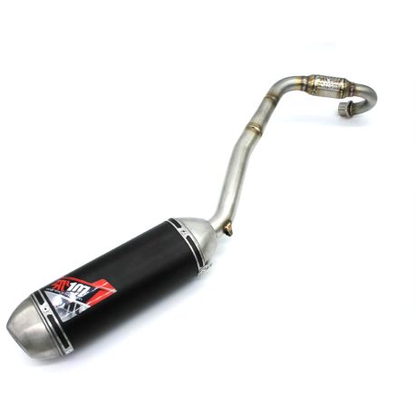 Echappement YCF SCALVINI by Mini 107 Single Alu INOX (Cadre START)