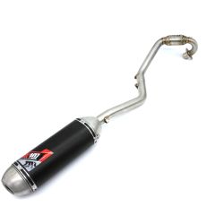 Echappement YCF SCALVINI Single Alu INOX (Cadre START)