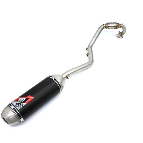 Echappement YCF SCALVINI Single Alu INOX (Cadre START)