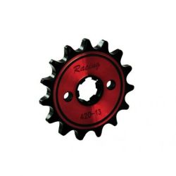 Pignon de sortie de boite Racing 420 13D 17mm Jaune