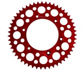 Corono in alluminio CNC - 51 denti - ERZ450cc - Rosso