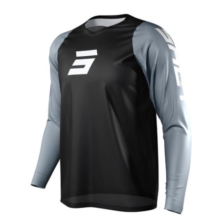 Maillot Cross SHOT Raw Escape Gris (Taille S)