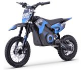 Pit Bike Elettrica - CRZ 1400W 36V - E-Cross 10"/12" - Blu
