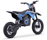 Pit Bike électrique - CRZ 1400W 36V - E-Cross 10"/12" - Bleu