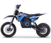 Pit Bike Elettrica - CRZ 1400W 36V - E-Cross 10"/12" - Blu