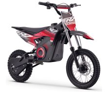 Pit Bike elettrica - CRZ 1000W 36V - E-Cross 10&quot;/12&quot; - Rosso