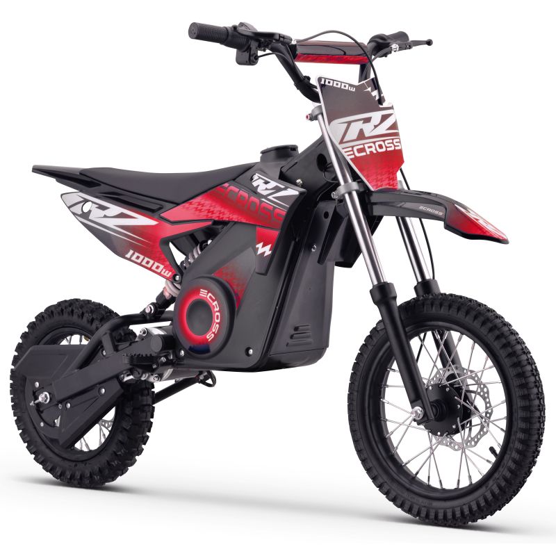 Pit Bike électrique - CRZ 1000W 36V - E-Cross 10"/12" - Rouge Pit Bike électrique - CRZ 1000W 36V - E-Cross 10"/12" - Rouge