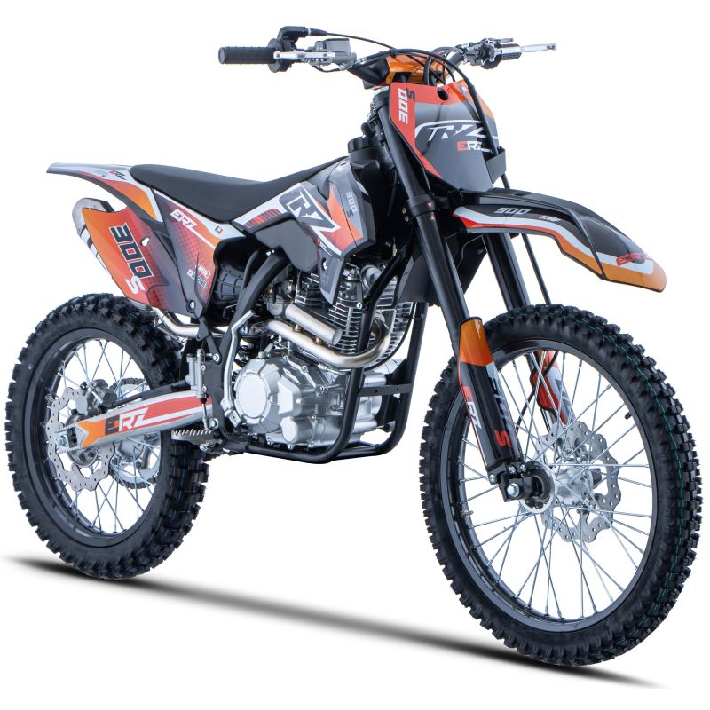 Motocross CRZ ERZ - 300cc PRO S - 18"/21" - Rosso