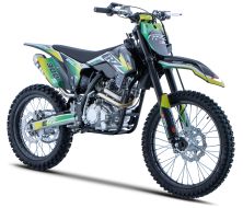 Motocross CRZ 300cc S ERZ PRO 18&quot;/21&quot; - Vert/Jaune (2025)
