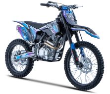 Motocross CRZ 300cc S ERZ PRO 18&quot;/21&quot; - Purple/Bleu (2025)