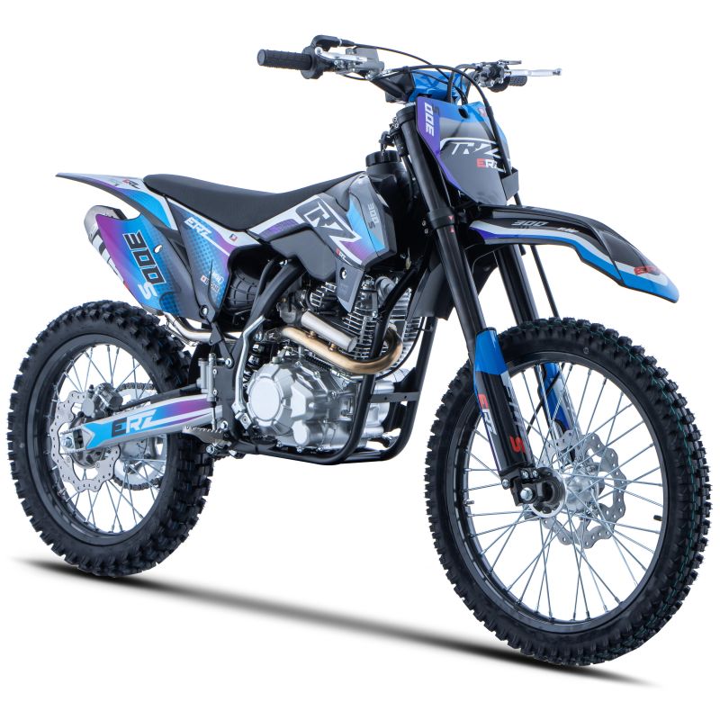 Motocross CRZ ERZ - 300cc PRO S - 18"/21" - Bleu